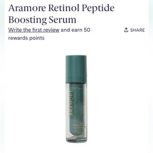 NEW Aramore Retinol Peptide Boosting Serum